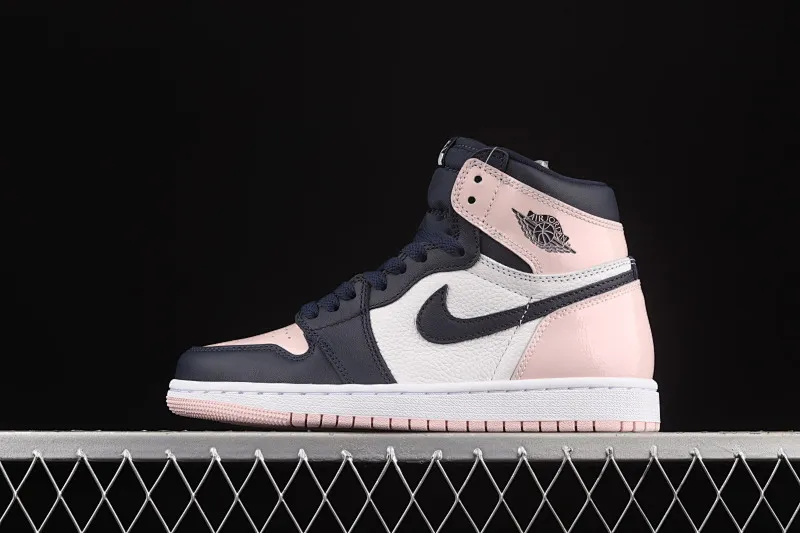 All Categories Air Jordan Jordan Series Basketball Shoes Air Jordan 1 High Pure Original Version Air Jordan 1 High OG Atmosphere AJ1 Joe 1 Bubble Gum High Top Basketball Shoes DD9335-641